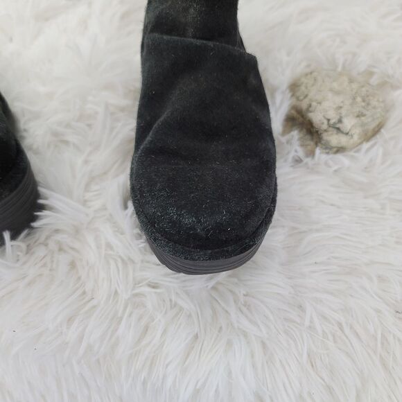 Fly London Black suede booties Yama - Picture 6 of 13